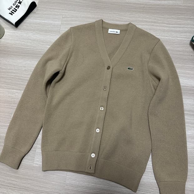 라코스테 방모 가디건 36사이즈