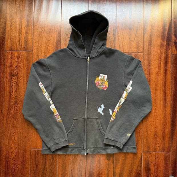 빈티지 2006 Harley Davidson Zip Hoodie