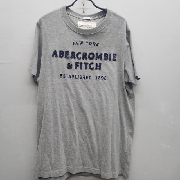아베크롬비 Y2K 빅로고 반팔티 XL(L) 남여공용