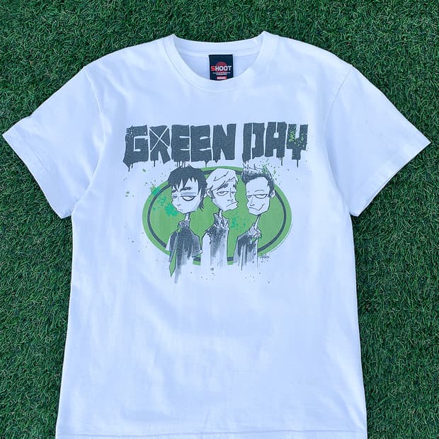 빈티지 락 티셔츠 그린데이 green day 2009