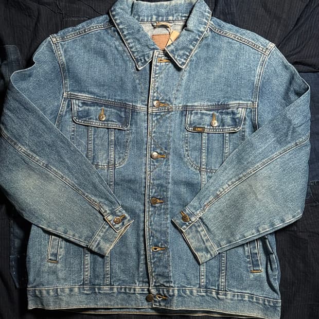 90-00’s Lee 데님 트러커 자켓 XL