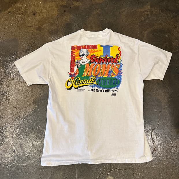 90s Hanes single stitch 헤인즈 그래픽 반팔티 XL