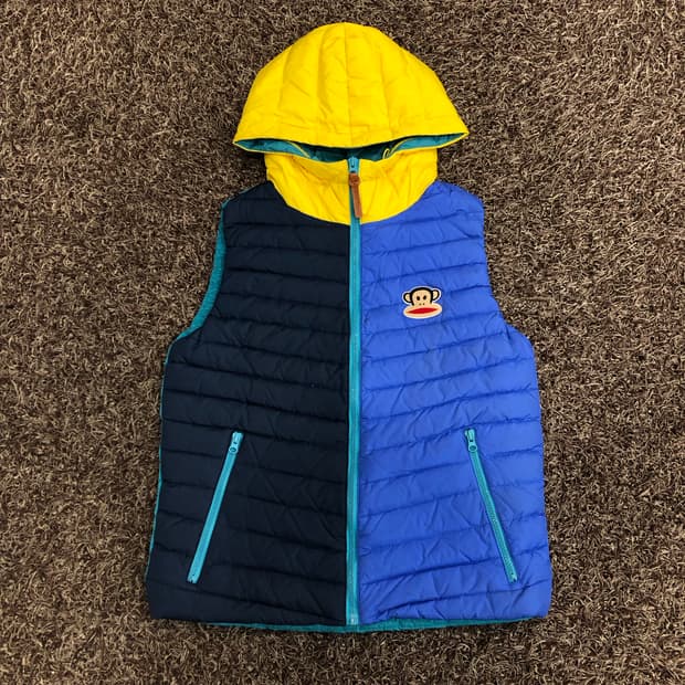 폴프랭크 덕다운 패딩 조끼