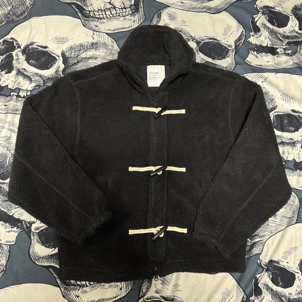 코드그라피 떡볶이  뽀글이 후리스 M사이즈