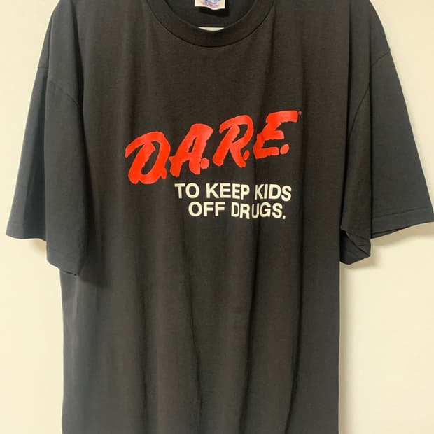 D.a.r.e. 빈티지 티셔츠