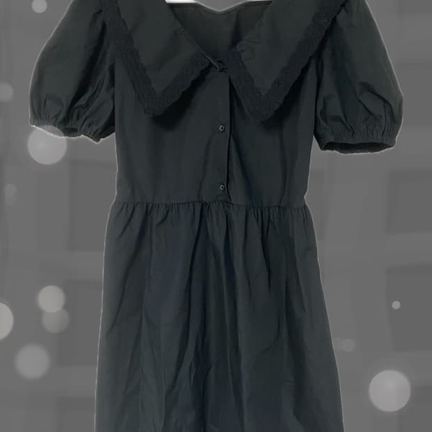 GU 공겜 공포게임 여주 옷 반팔 원피스 빈티지