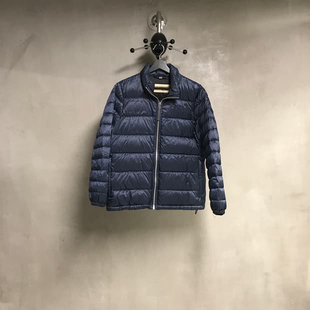 버버리 패딩 네이비 M