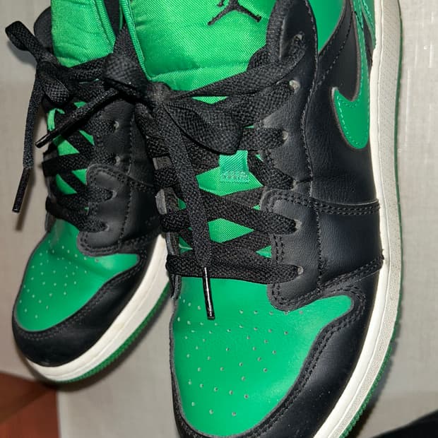 에어조던1 로우 럭키그린