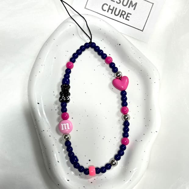 gesumchure Pink Navy Pop Strap