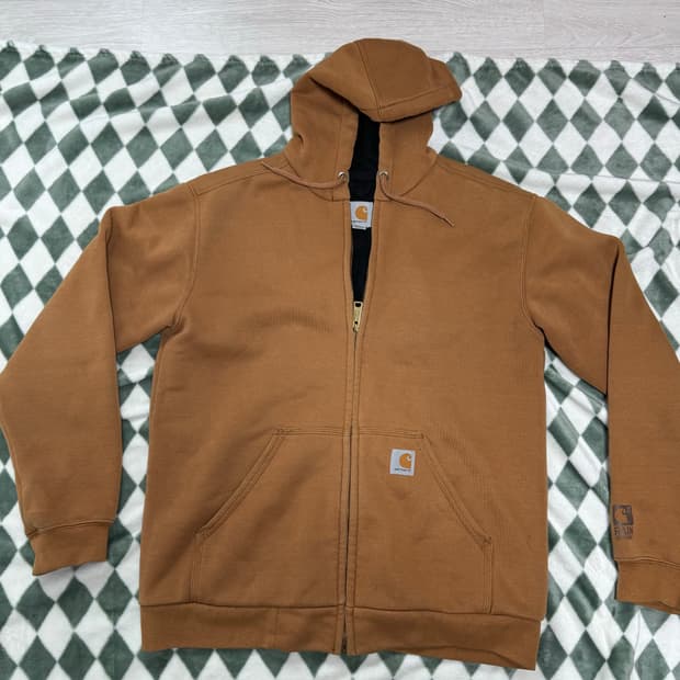 칼하트 후드집업 브라운 s