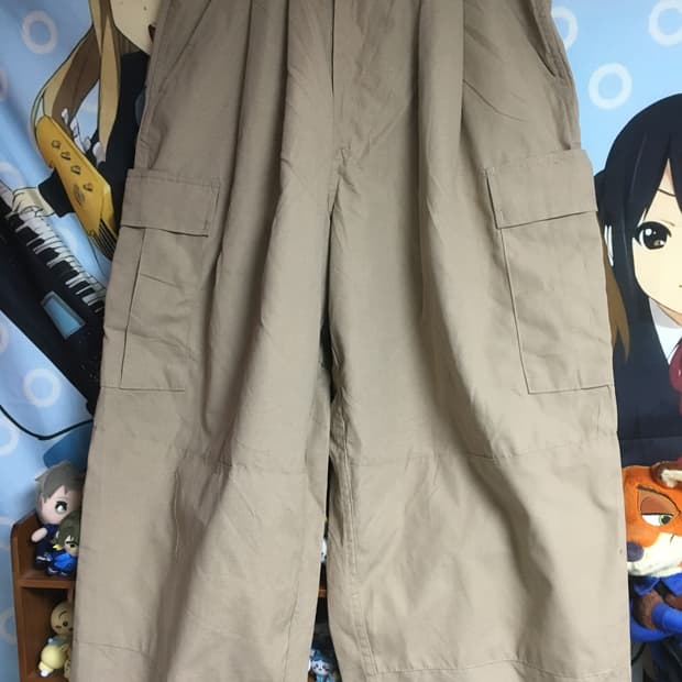 (Vin.)디엠빈티지 베이지 카고 코튼 팬츠