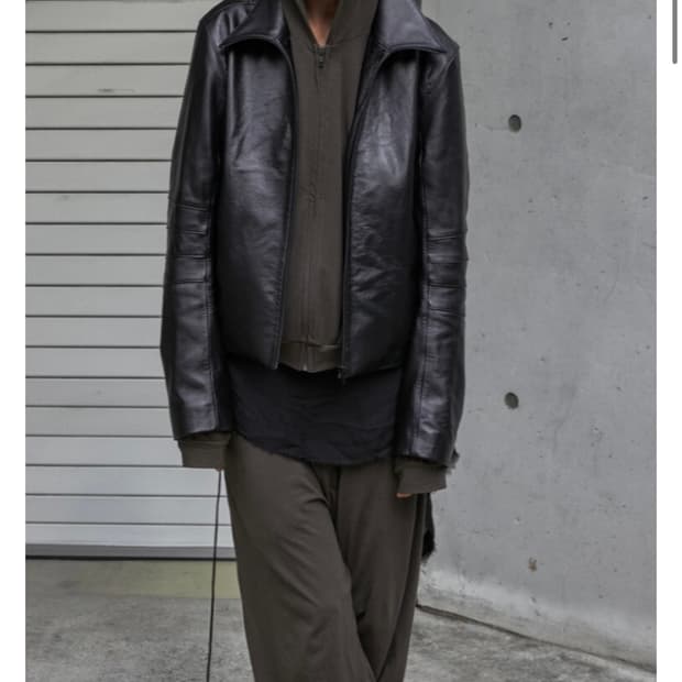 머듈 014 [014] appendix leather jacket 4사
