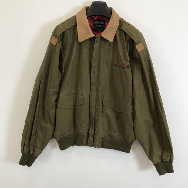 AVIREX 아비렉스 카라레더 A2 자켓 [L]