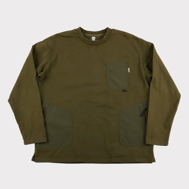 [L] 그립스와니 기어 포켓 긴팔티