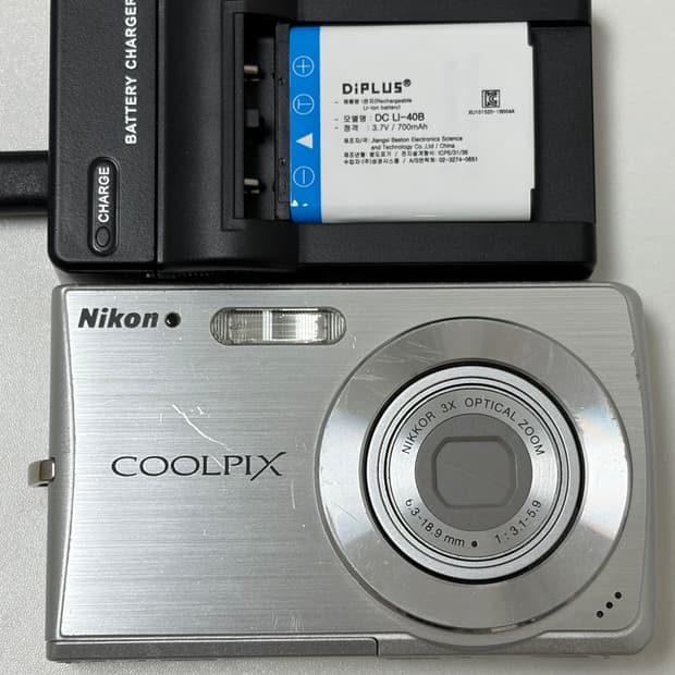 니콘 쿨픽스 s200 디카 디지털 카메라