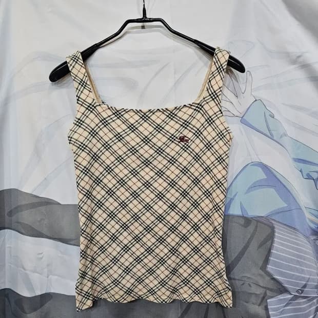 버버리 체크 나시 슬리브리스