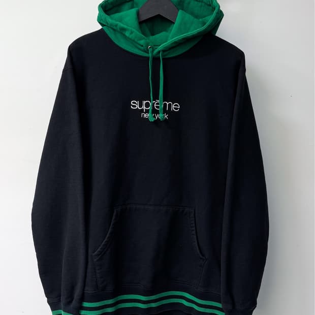 슈프림 15F/W 클래식 로고 후디