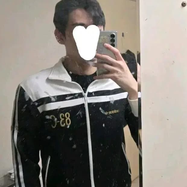 아디다스 00s 올드스쿨 베켄바우어 블랙 화이트 트랙탑 져지 100 L