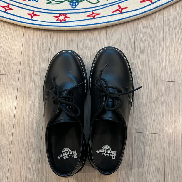 닥터마틴 1461 ws 블랙 스무스