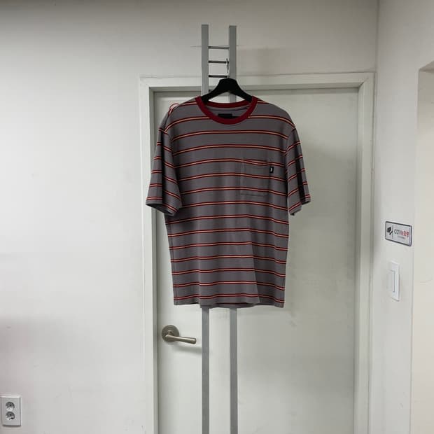 스투시 단가라 반팔 티셔츠 L