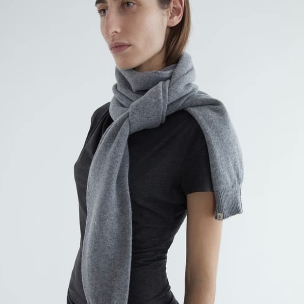 팔로마울 Moix 울 머플러/그레이