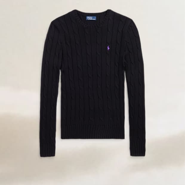 폴로랄프로렌 신형 케이블 니트 L