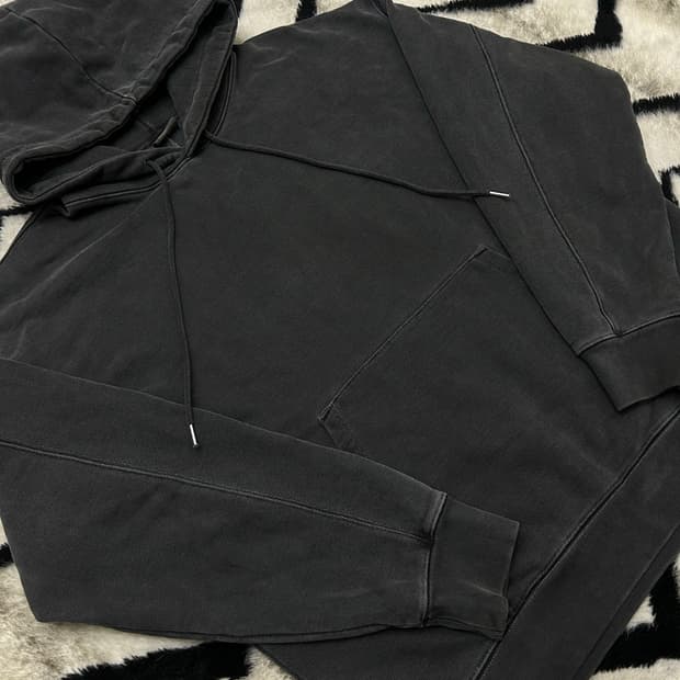 [XL]소버먼트 980g 피그먼트 후드/챠콜