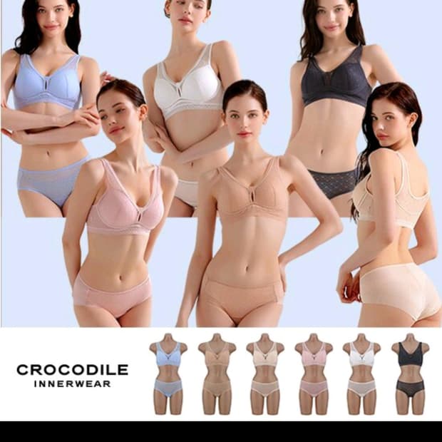 크로커다일 감탄브라+팬티 12종 풀세트 s 개별포장 새상품