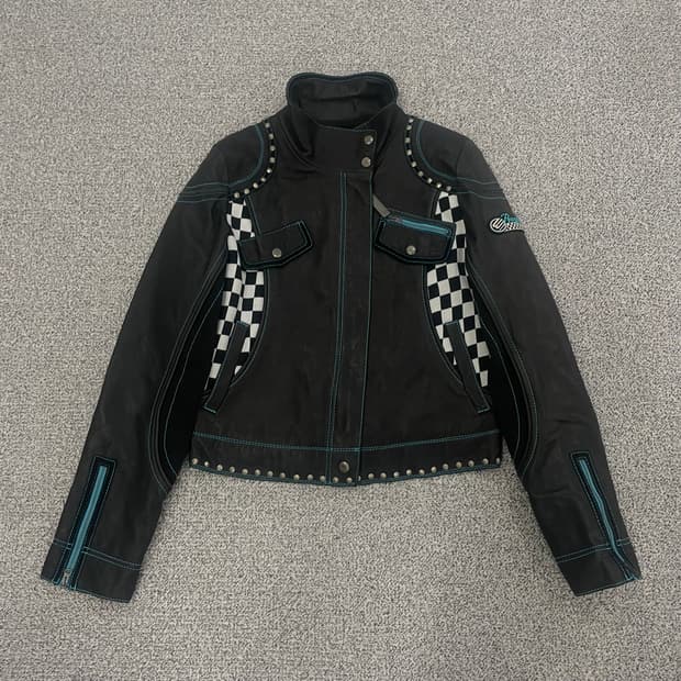 M EXR 여성 레이싱 라이더 가죽자켓 0129S1