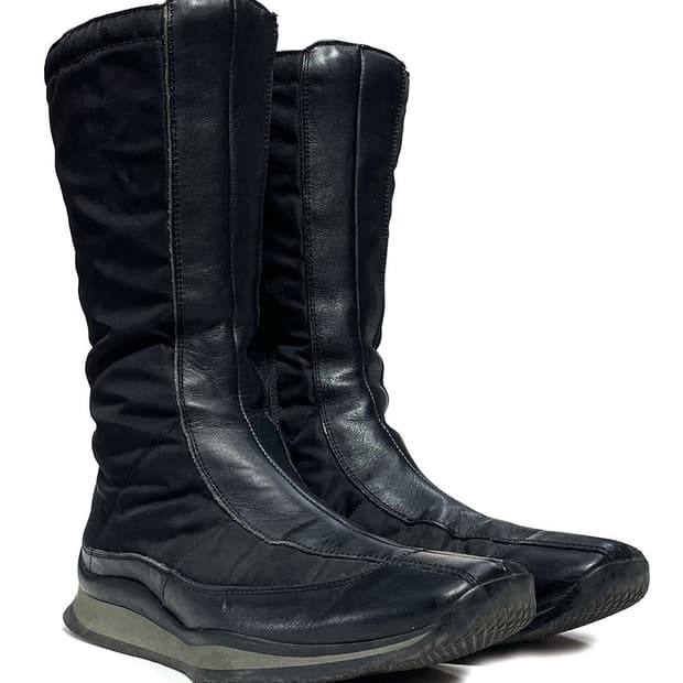 prada sport 패디드 러버솔 부츠 