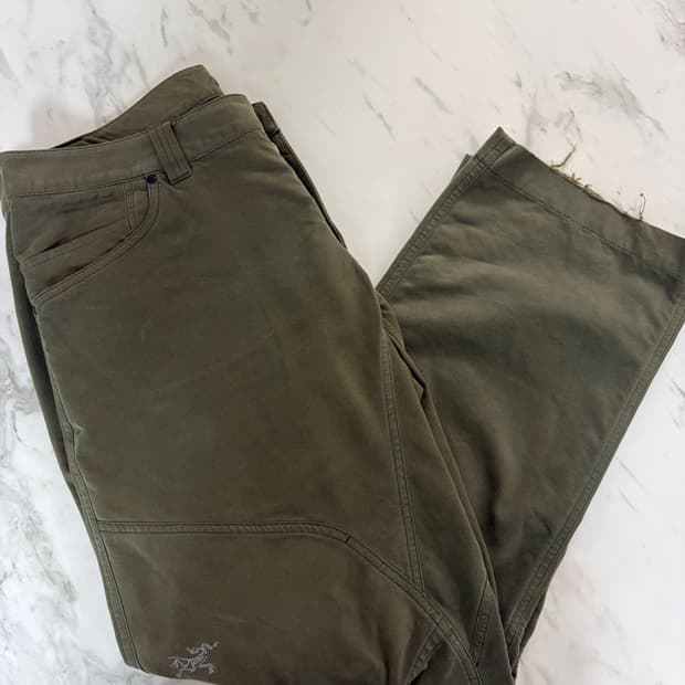 아크테릭스 크로닌 팬츠 문쉐도우 36x30