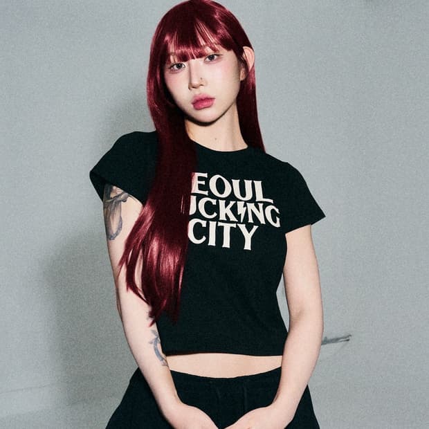 SFC 서퍽시 크롭티 블랙