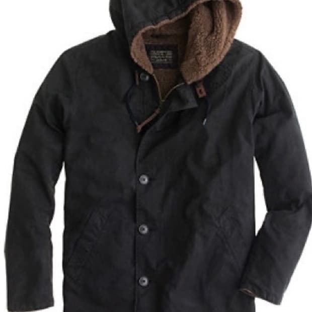 제이크루 왁스 파카 J.Crew Falmouth Waxed parka