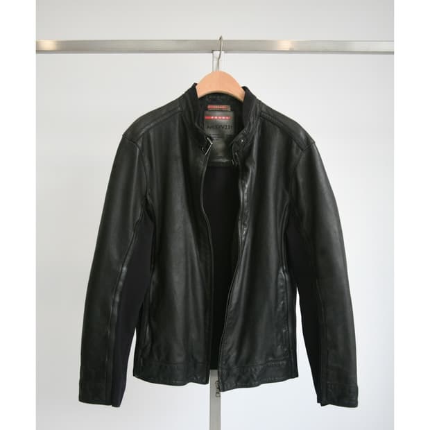90s Linea Rossa Leather Jacket