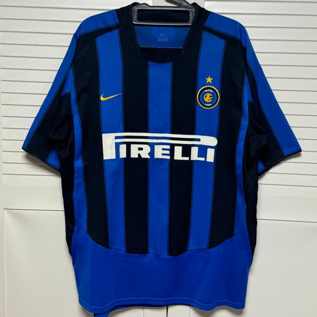 03-04 인터밀란 홈 나이키 유니폼 반팔 노마킹