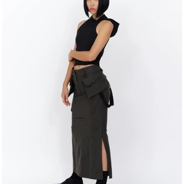 혜인서 카고 스커트 hyeinseo cargo skirt