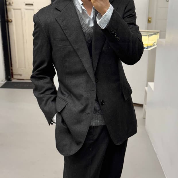 폴로 랄프로렌 플란넬 수트