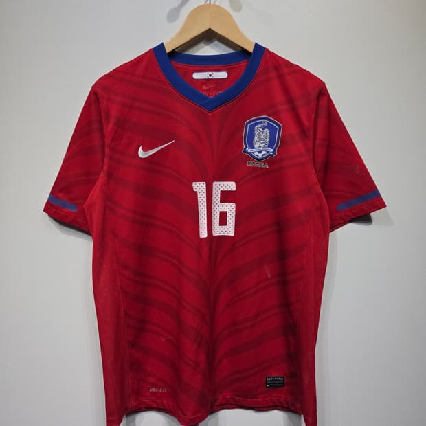 나이키 2010 대한민국 축구 국가대표 홈 유니폼 기성용 마킹