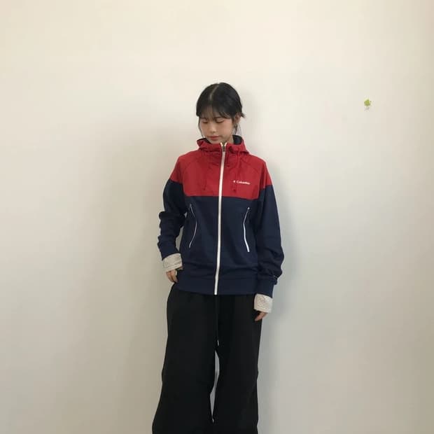 Columbia Color Block Zip Hoodie