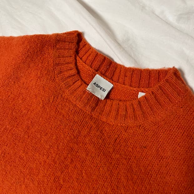 아스페시 셔틀랜드 니트