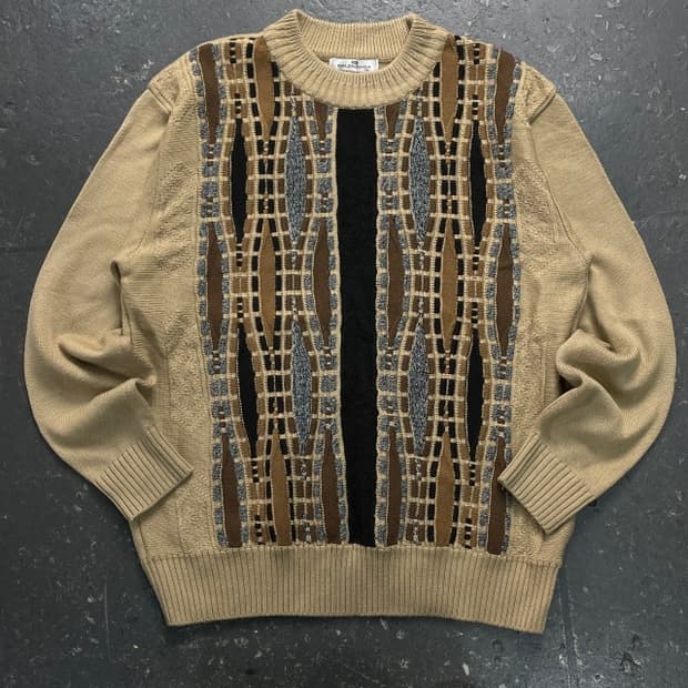 100 발렌시아가 케이블 니트