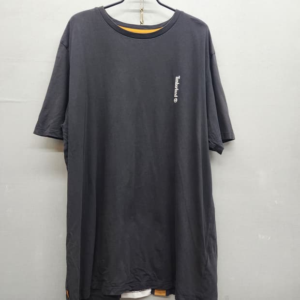 팀버랜드 백 빅로고 프린팅 반팔티 XL
