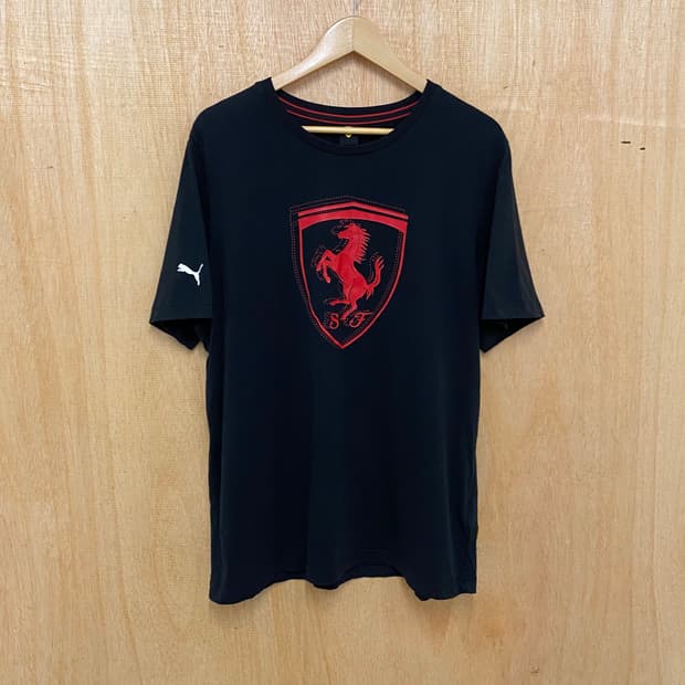 PUMA x FERRARI t-shirts 퓨마 페라리 로고티셔츠