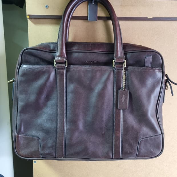 코치 남성 서류가방 