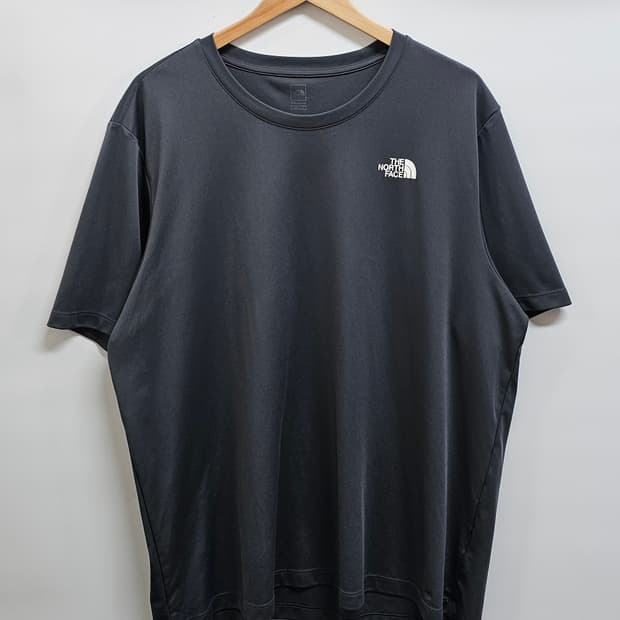 노스페이스 그레이 기능성 반팔티셔츠 3XL