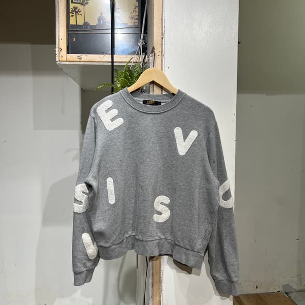 Evisu 에비수 스펠로고 맨투맨