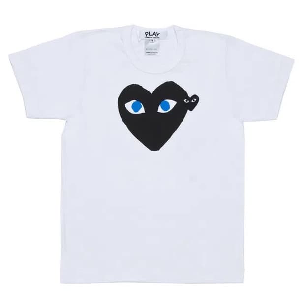 꼼데가르송 블루아이 티셔츠 XL
