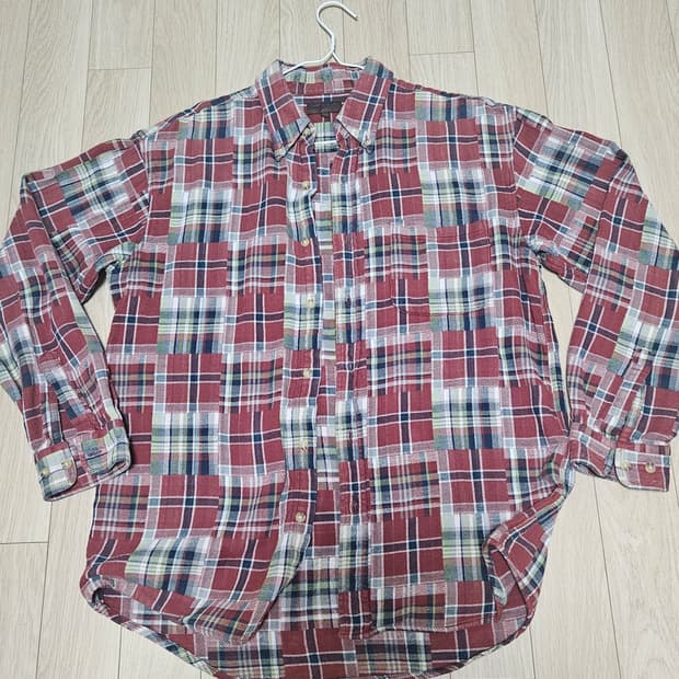 CAMOUFLAGEJ 체크 셔츠