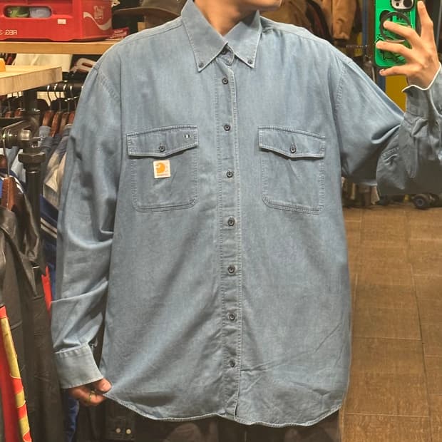 [HI] 칼하트 데님셔츠