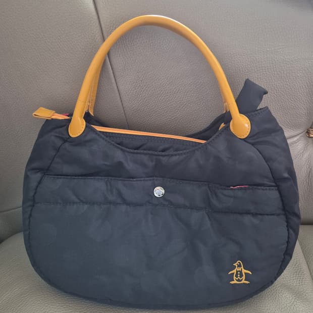 먼싱웨어 골프 패딩 토드백 